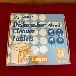 Bellaluce 1 Year Supply Dishwasher & Washing Machine Cleaner Tablets Combo Pack